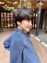 ハルキ ミナト ジャパン オオサカ(HARUKI MINATO japan OSAKA)&nbsp;40代50代小顔似合わせカットくびレイヤーエモージュ大人可愛い