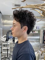 ゼスト 八王子店(ZEST)&nbsp;スパイキーショート/短髪パーマ/波巻きスパイラル/八王子