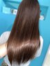 【うる艶コース】透明感ダメージレスカラー＆髪質改善うる艶トリートメント