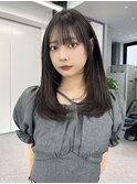 ブリーチ 学割 オリーブベージュ レイヤーカット リタッチ831