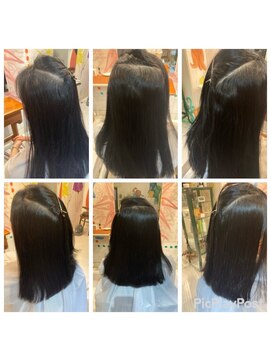 ハロー  三軒茶屋(hair Hello) セミロングストレート