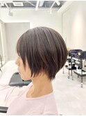 コンパクトショート×チョコレートカラー【矢吹俊大郎】