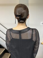 ヌープヘアーアイス(NUUP.hair ici)&nbsp;大人気お呼ばれアレンジ♪20代30代大人可愛いタイトリボンセット