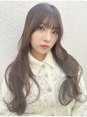 《20代30代》透明感シルキーブラウン×大人ロングレイヤーカット