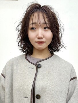 パークレーン アイス イヴェン(park lane ICI yeven) ボブパーマ韓国20代30代ニュアンスパーマコテ巻きパーマレイヤー