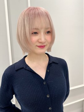 ネオリーブギンザ 銀座店(Neolive GINZA) (銀座) ショートウルフ　ハイトーンカラー