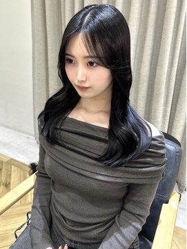 ジーナ 福岡天神(Zina) 韓国風レイヤーカット/韓国くびれ巻き/天神