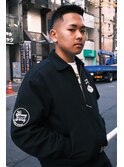 スキンフェードアップバング