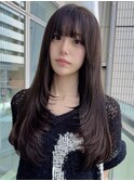 【MOMO】韓国風ザクザクレイヤーカット／ハッシュカット