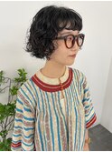 《SAYAKA》ミニボブ × パーマ