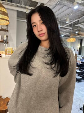 ココルアナ(coco luana) レイヤーカット/韓国/髪質改善/カラー