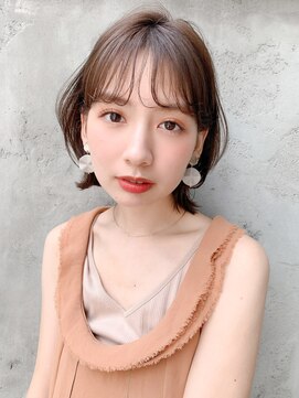 キリ 表参道(kyli) クラゲヘアーこなれヘア大人可愛いオリーブグレー#242f1207