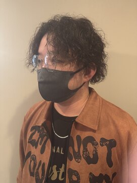 縦落ちツイストスパイラルパーマ