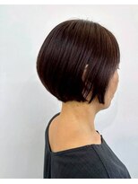 ビューティーヘア ケア 東尾道店(beauty Hair Care)&nbsp;前下がりショートボブ/くびれ