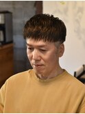渋髪濡れ感クロップヘア【メンズカット/倉敷/中島/美容院/理容】