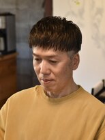 リム メンズヘア(LIM men's hair)&nbsp;渋髪濡れ感クロップヘア【メンズカット/倉敷/中島/美容院/理容】