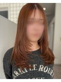 ワンブリーチで叶うブラウンベージュ