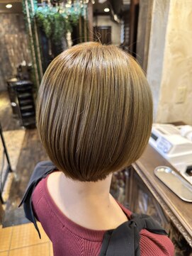 ヘアー クリエイト カルバリ(HAIR CREATE Calbari) 柔らか◎オリーブベージュ