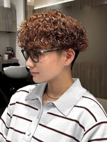 ウーズ ハラジュク(Ooze.HARAJUKU) ハッシュカットグレージュデザインカラーツートーンカラー原宿