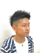 ヘアーメイク ギゼ(hair make GIZE)&nbsp;2ブロックモヒカンスタイル