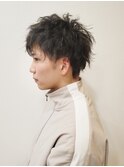 メンズツーブロ×ショートウエーブ☆