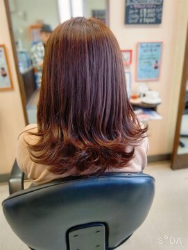 ウィット アンド ラファム Wit &La Famme 菱形シルエット・外はね・シースルーバング