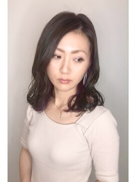 ミチオノザワヘアサロンギンザ 静岡店(Michio Nozawa HAIR SALON Ginza) 肌色キレイな艶カラー