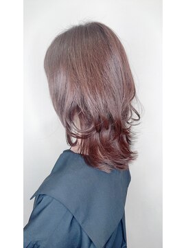 ニスル 上尾店(NISURU) 黒髪/クラゲヘアー/オリーブグレー/小顔/ココアベージュ/上尾