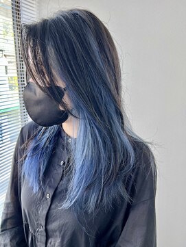 リシェイル(RICHAIR) インナー☆インディゴブルー☆