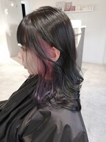 アディクト 綾瀬(ADDICT)&nbsp;【ADDICT_YUKI】イヤリングカラーホワイトラベンダー