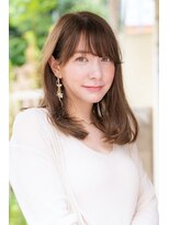 アルテ(ARTE)&nbsp;【ARTE表参道/青山】顔まわりレイヤーセミロング×透明感カラー