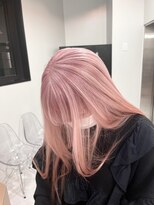 ペレ 渋谷(PELE)&nbsp;K222_ペールピンク ブリーチ2回~