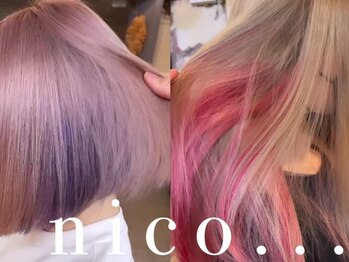 ニコ(nico...)の写真/ケアブリーチを使いダメージレスに仕上げるトレンドカラーで、周りと差がつくヘアへ☆