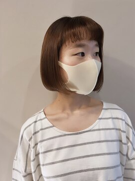 ノエル(NOEL) ワンカールワイドバング×ミニボブ