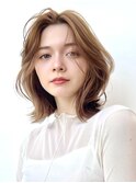 小顔ヘルシーレイヤースタイル透明感カラー【修】20代30代40代
