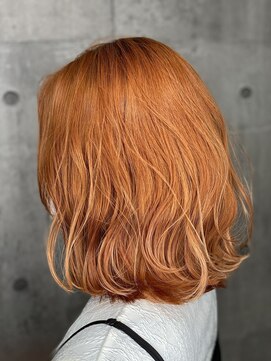 スターズ 柏(STARS) 韓国風オレンジヘア