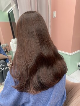 ガーランド(Girland) 【girland】ピンクブラウン 韓国風/レイヤーカット