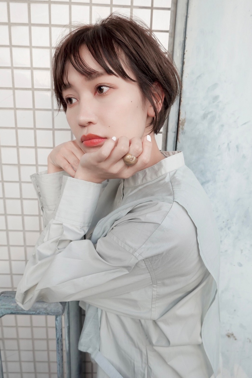 コレク 福岡(COLLEC...) ショート　ハンサムショート　インナーカラー