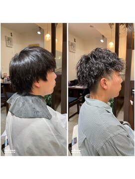 ムーブ(Moob) 男気あふれるハードメンズスパイラルパーマ【別府】