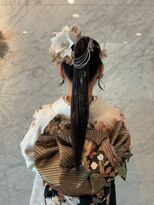 ピュア Pure ウェスティン都ホテル京都 ビューティーサロン&nbsp;ポニーテールアレンジ