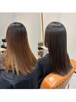 ナチュラル 古川店(Natural)&nbsp;艶髪カラー　髪質改善ロイヤルトリートメント