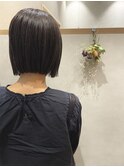 切りっぱなしボブ