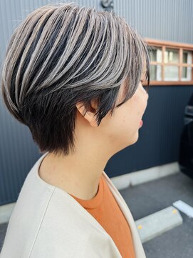 ヴァノンリー(Vanon Lee) 【Vanon Lee】アンブレラカラー×グレージュ