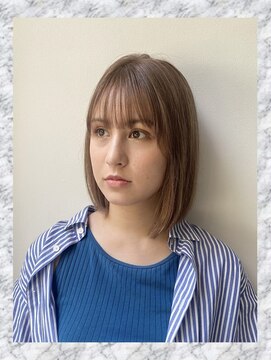 モリオフロムロンドン 三軒茶屋(MORIO FROM LONDON) 柔らか透明感のシアーベージュで”ヘルシーロブ”