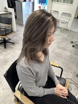 カラ ヘアーサロン(Kala Hair Salon) ハイライトバレイヤージュダブルカラーケアブリーチ20代30代