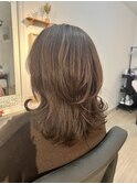 ハイライト　レイヤーカット