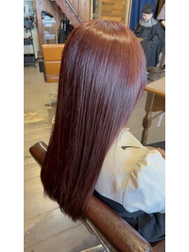 ヘアーサロン ミル(hair salon MiL) 【渋谷】ブリーチなしWカラーピンク