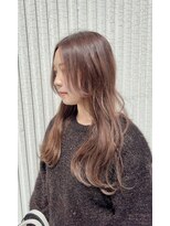 カリス ガーデン(Charis garden)&nbsp;レイヤーカット/韓国風レイヤー/チョコレートブラウン