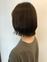切りっぱなしボブ