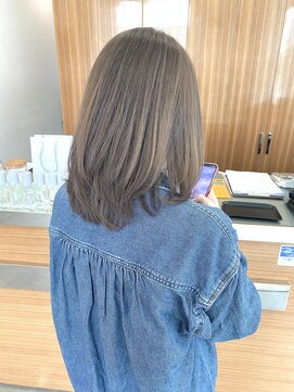 カッツ 駅家店(CUT S) 透明感ベージュカラー